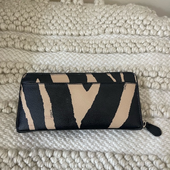 Coach Zebra Print Wallet - Picture 5 of 5